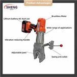 와이어 파이프 연결 렌치